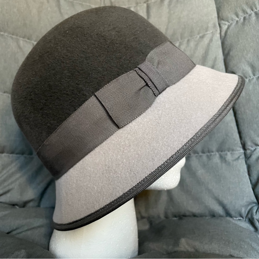 Gray Cloche Hat from Louise Green - Picture 2 of 7